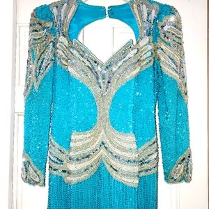 Vintage Cassini evening gown Size 16